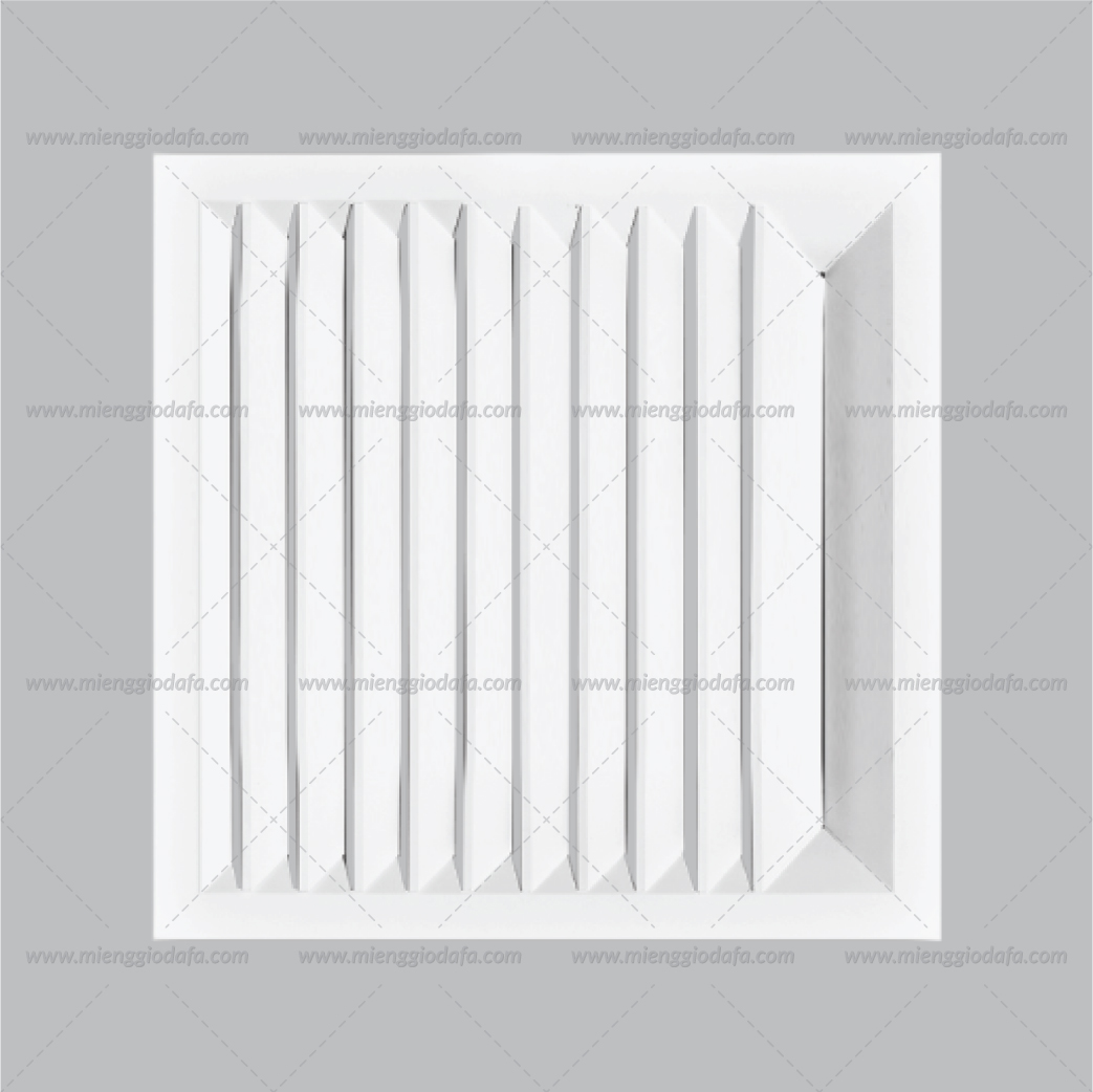 Miệng gió khuếch tán 1 hướng ( Supply Air Diffuser - Model: SAD )
