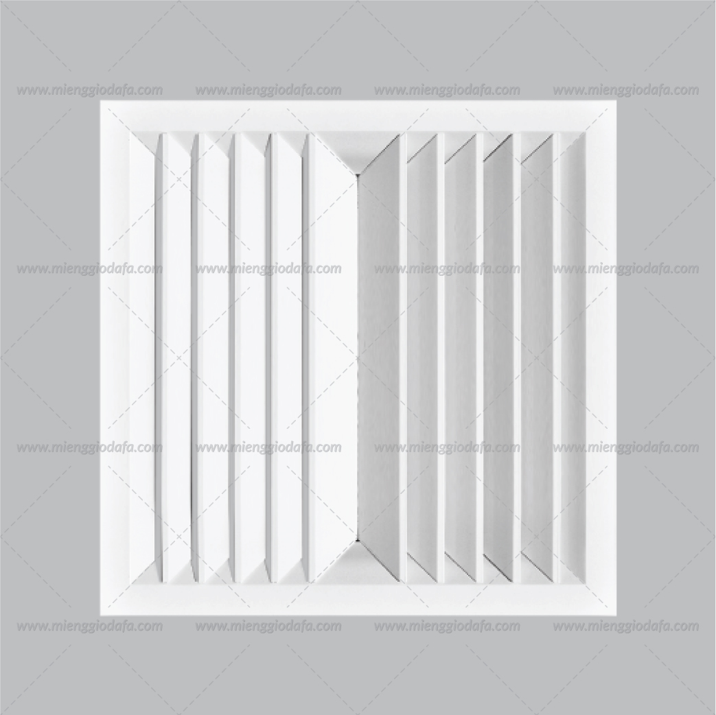 Miệng gió khuếch tán 2 hướng ( Supply Air Diffuser - Model: SAD )