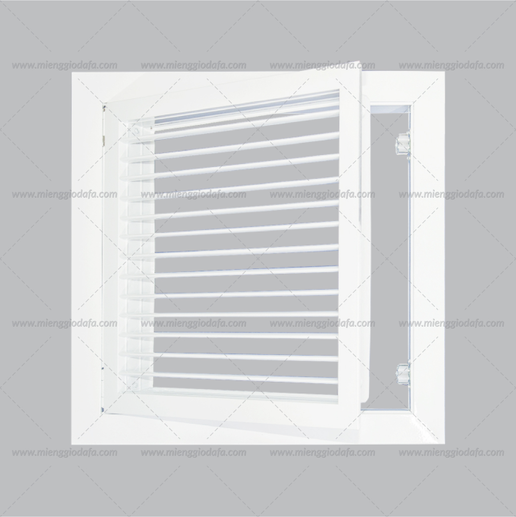 Miệng gió nan đơn tháo lắp ( Singgle Air Grille - Model: SAG )