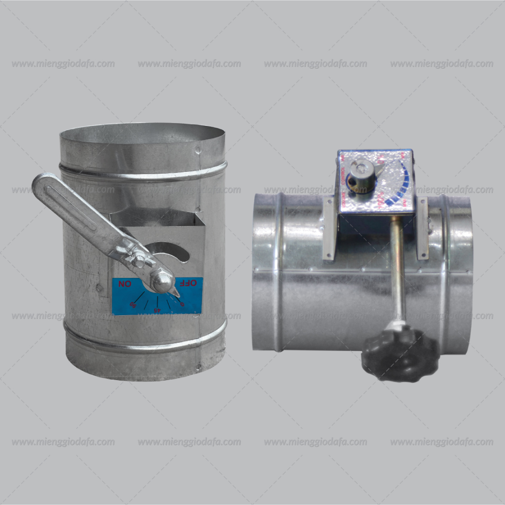 Van điều chỉnh lưu lượng gió tròn ( Round Volume Control Damper - Model: R-VCD )