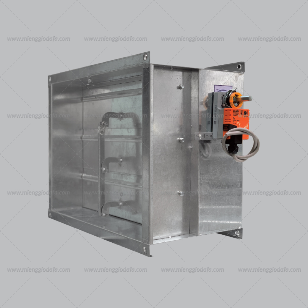 Van vuông điều chỉnh bằng động cơ ( Motorized Control Damper - Model: MD )
